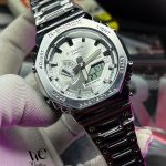 G-SHOCK GA2100 CHAIN FULL SILVER