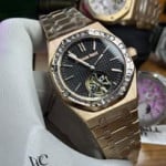 Audemars Piguet Royal Oak Open Heart Tourbillon Diamond Bazed - EURO GRADE