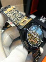 Luxury watch with intricate design